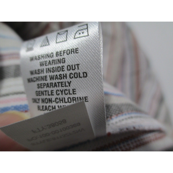 NWT Napa Valley Womens 1X Linen Blend Skort Striped ($52) - Picture 10 of 10